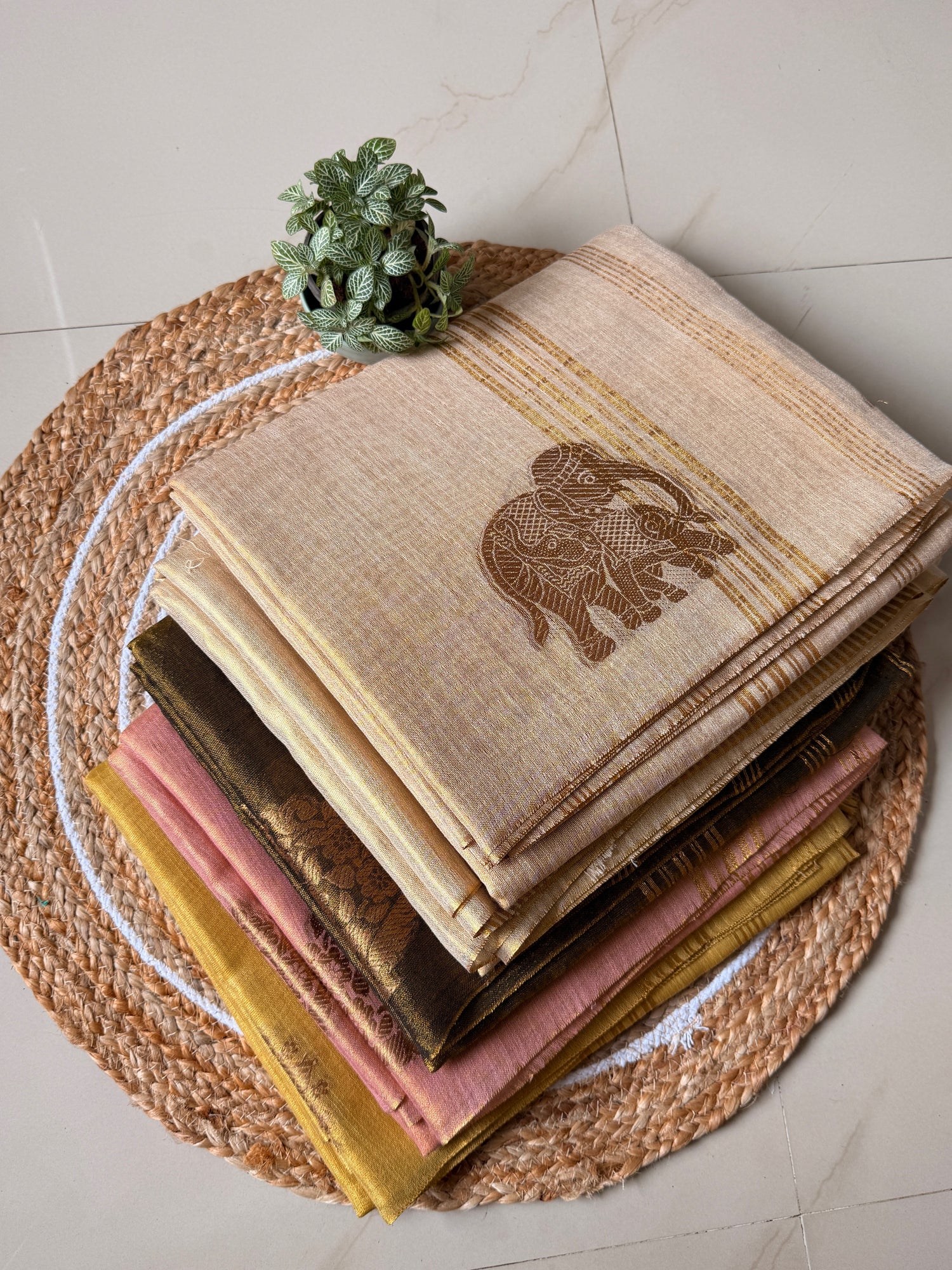 Tissue Sarees